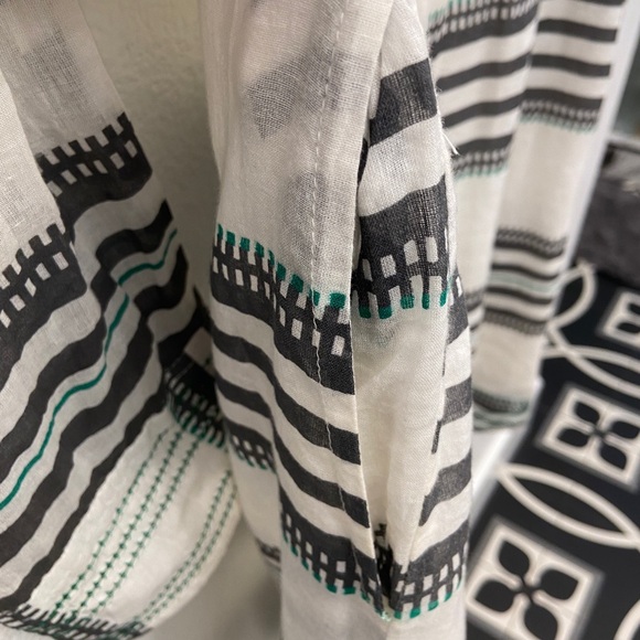 LOLA Australia Striped Button-Up Shirt Dress - Picture 4 of 12